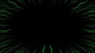 Green Speed lines Video Effect (Black Screen)