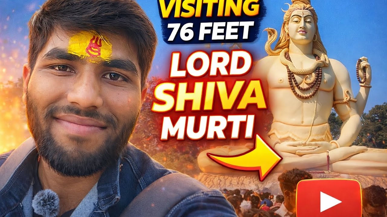 Visiting Lord Shiva Ji Murti 🙏 | Divine Darshan 