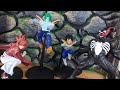 Lote de Figuras DBZ, Samurai X e Venom da Dragon Store Colecionáveis Action Figure Review PT=BR