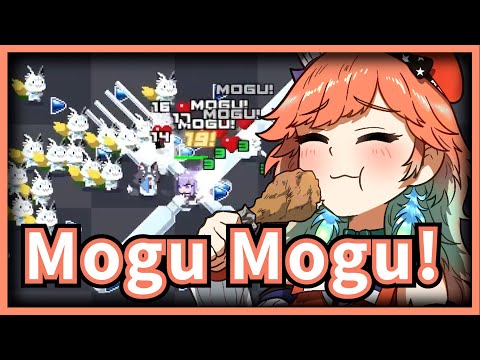 Kiara Mogu Mogu Everyone To Death With Okayu's Special Skill 【Hololive】