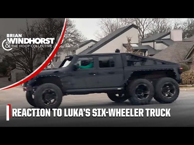 Luka Doncic Drives An Apocalypse HellFire Jeep 6X6