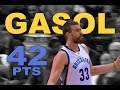 Marc Gasol CAREER HIGH 42 POINTS vs. Toronto | 01.25.17