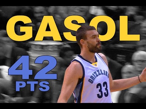 Marc Gasol CAREER HIGH 42 POINTS vs. Toronto | 01.25.17