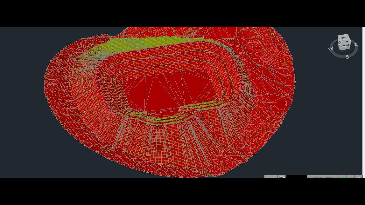 Platô com banquetas usando (feature line, grading) usando critério no AutoCAD Civil 3D 2020