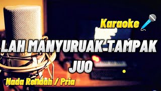 KARAOKE _ LAH MANYURUAK TAMPAK JUO || NADA RENDAH ||🔴Orgen Tunggal