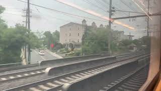 NJT Comet train ride from Metropark to Newark Penn Station 5/14/24