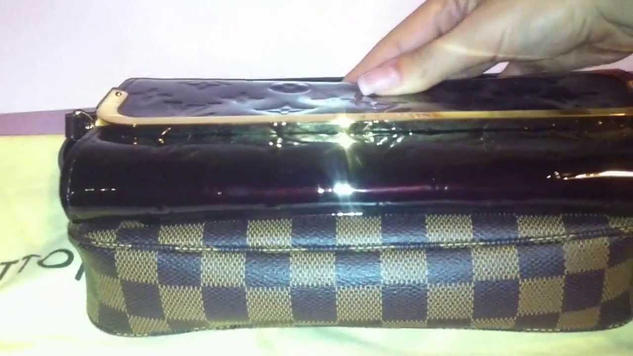 Louis Vuitton Vernis Rossmore MM Clutch