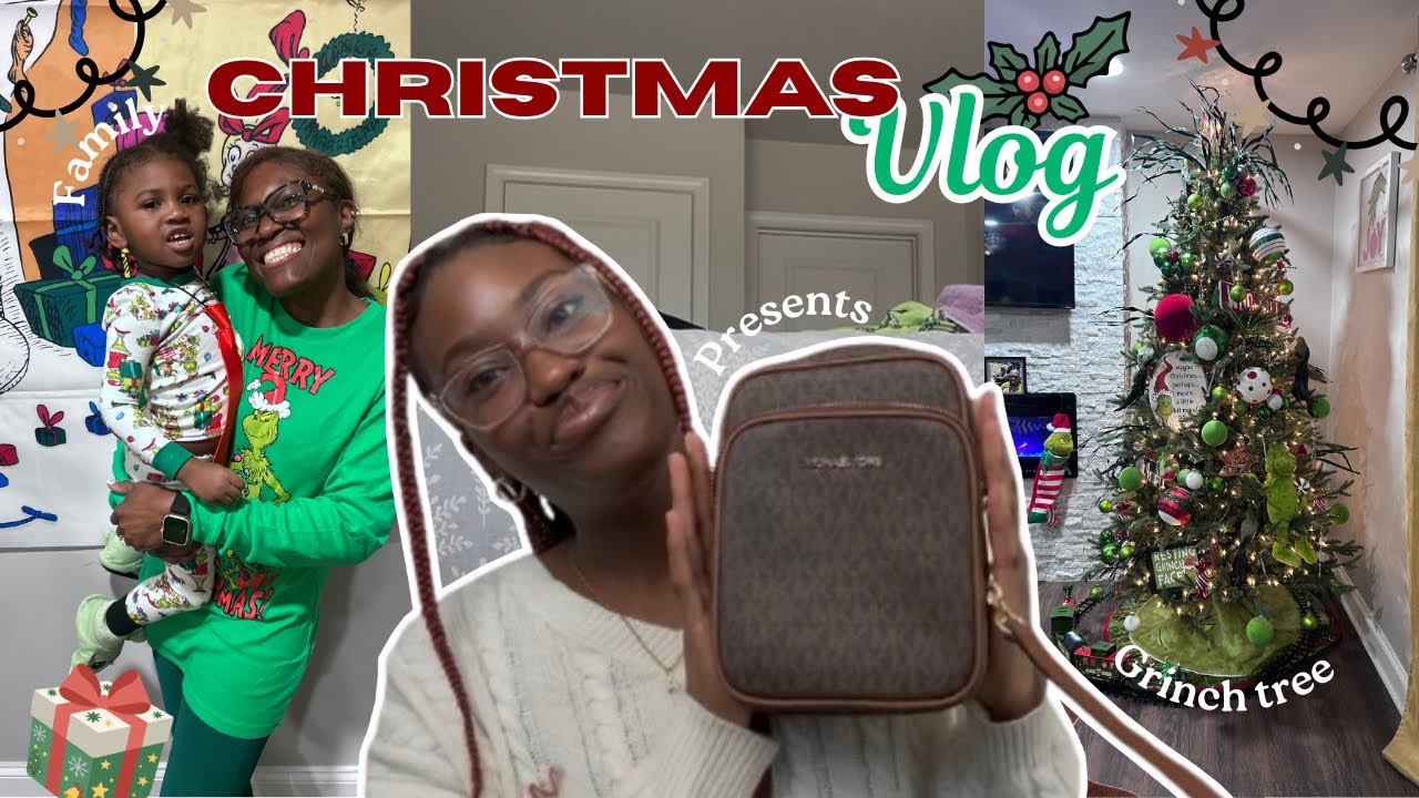 A very late Christmas Vlog| spend Christmas with me in ATL🎄