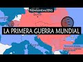 La Primera Guerra Mundial - Resumen en mapas