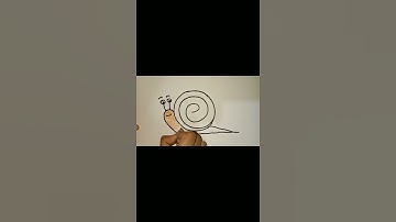easy snail drawing #snail #drawingforkid #easysnaildrawing #drawonce #doshorts #nidhi #drawingshorts