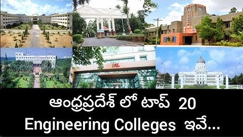 Top 20 engineering colleges in Andhra Pradesh pradesh|best colleges in 2024
