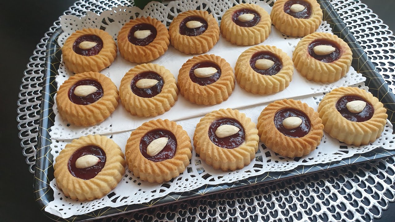 Sablés facile et rapide à faire à la confiture😋😋🌹🥰😋🌹🥰🥰صابلي بالمربى ساهلين و تم تم يوجدوا