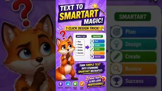 Text to SmartArt Magic  | Convert Text into Design in 1 Click (PowerPoint Trick) | Click And Learn