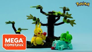 Shocking Showdown: Pikachu vs. Bulbasaur | Pokémon | Mega Construx