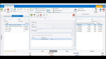 Accounting Training Video 7 - Voucher P2 Creation - LIBRA ERP System
