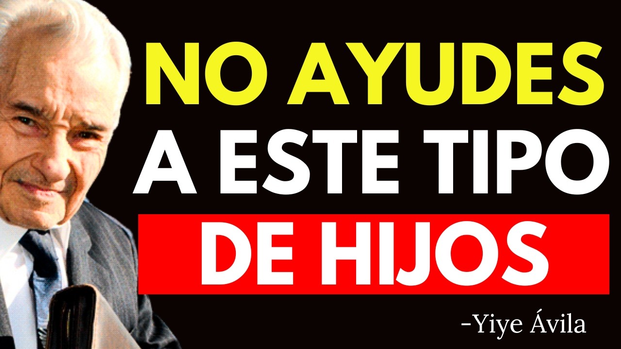 5 MOMENTOS EN LOS QUE NO DEBES AYUDAR A TU HIJO, SEGÚN LA BIBLIA - Yiye Ávila
