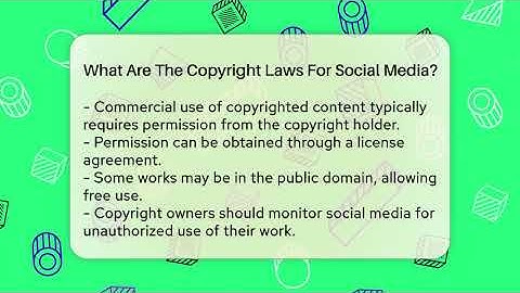 What Are The Copyright Laws For Social Media? - Everyday-Networking