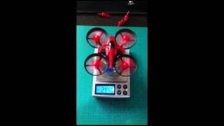TEST  Eachine E010 - 2 and 4 blade