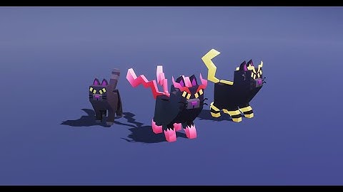 www.Meshtint.com | Cat Lightning Bolt Evolution Pack Mega Toon Series