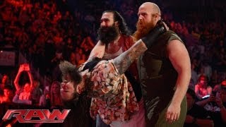 The Wyatt Family interrupts an edition of \\