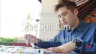 Interview: JaeSuk Kim drawing the Susu Girls