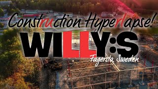 Construction hyperlapse of Willy:s in Fagersta Sweden, DJI Mini 2/Mavic Air