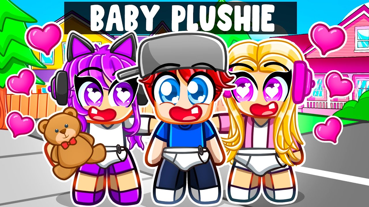 Babies Rizzing Rizzing Girls as a BABY PLUSHIE in Roblox SNAPCHAT! - YouTube