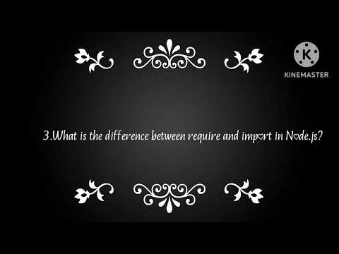 Node.js Interview questions | capstone project preparation 