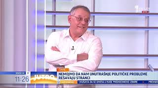 Gostovanje Predsednika KK Crvena zvezda Meridianbet Nebojše Čovića na TV Prva (28.04.2024.)
