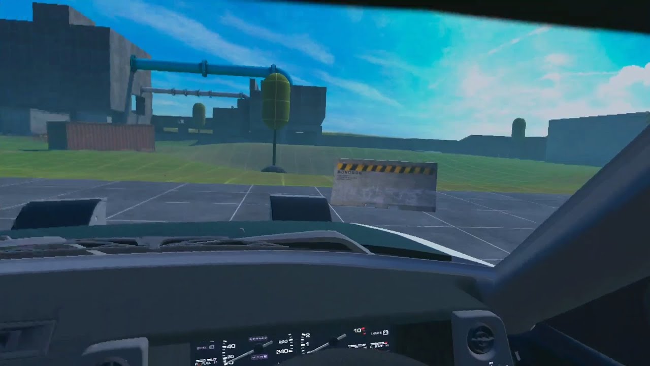 driving my car in VR (BONELAB) - YouTube