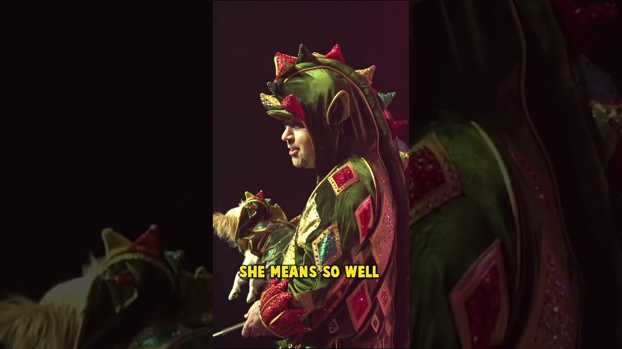 Lady Almost Gets Kicked Out of Show - Piff the Magic Dragon 