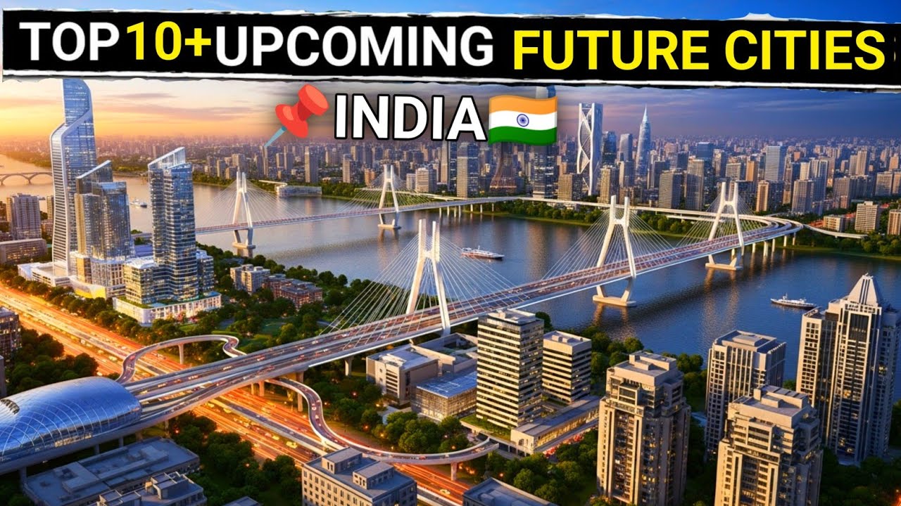 Top Upcoming Smart Cities In India 🇮🇳 2025 | India's Future Upcoming ...
