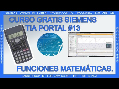 Funciones matemáticas y ✅ calculate #13 Tia portal tutorial español ???