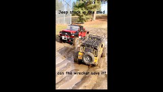 The Off Road Tow Truck Saves a Jeep
