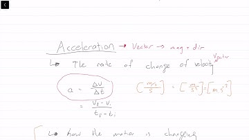 Kinematics|Concept Video| Part 3 | Acceleration