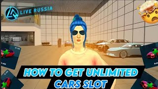 HOW TO GET CAR SLOT IN LIVE RUSSIA MOBILE FREE CAR SLOT TRICK FULL DETAILS HINDI !