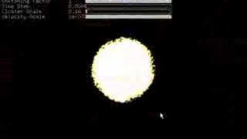 NVIDIA CUDA Nbody Example