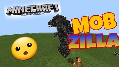 MobZilla Addon||He Killed Me :(||MCPE 1.0