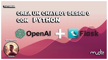 CREA UN CHATBOT DESDE 0 CON PYTHON + FLASK + OPEN AI API | TUTORIALES FULL STACK EN ESPAÑOL