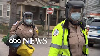 Boston s EMS overwhelmed as state uses contact tracers l ABC News