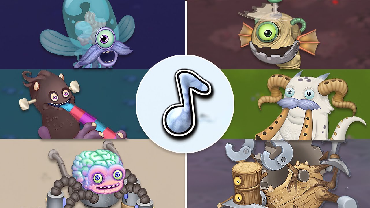 Similar Monster Sounds #4 - All Island Duets! (My Singing Monsters)