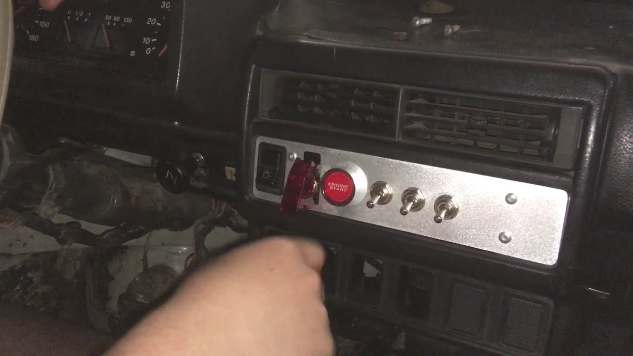 Как сделать зажигание с кнопки на ниве 2121 - фото