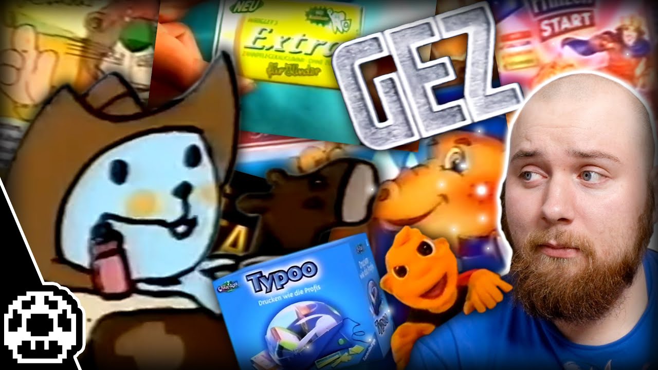 Mogi schaut alte Werbung an.