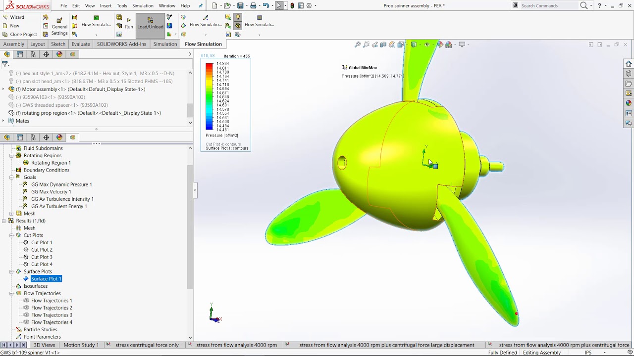 Airplane Spinner Part 2 - Simulation - YouTube