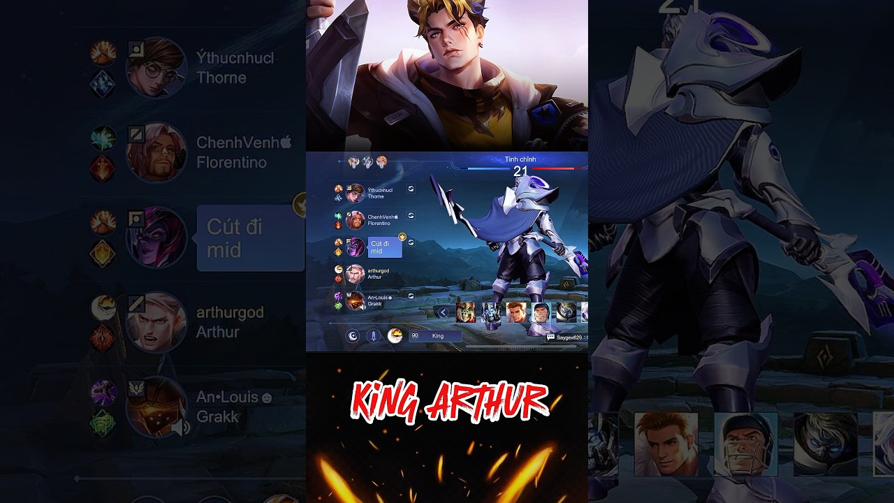 Arthur mid chứ còn gì nữa