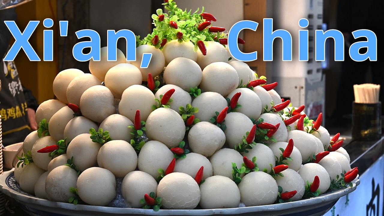 Ultimate Street Food Tour in Xi'an, China: 9 Must-Try Dishes at Sajinqiao Market