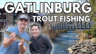 Gatlinburg Tennessee Kids Trout Fishing Tournament 2024