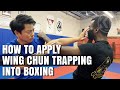 How to Apply Wing Chun Trapping into Boxing | Jeet Kune Do Concepts