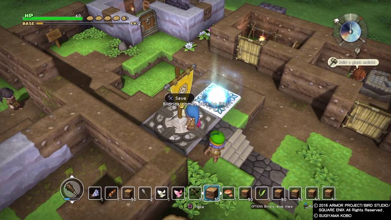 Dragon quest builders demo dragon/water glitch YouTube