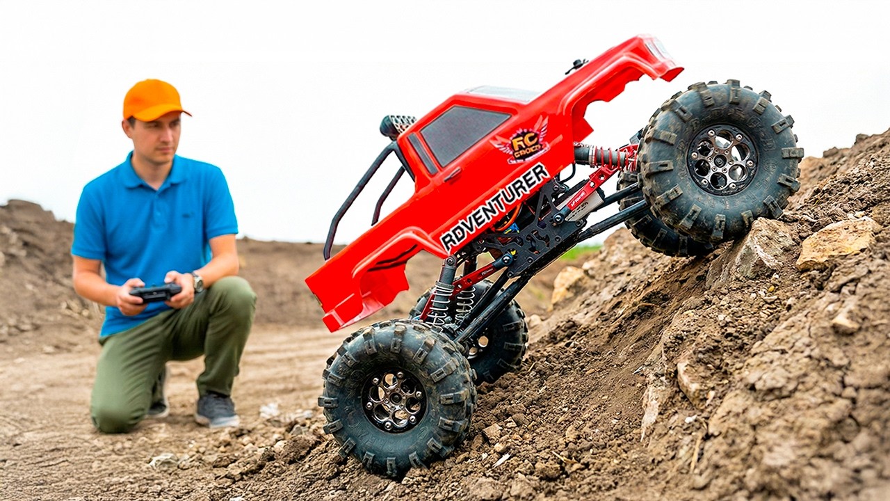 RC MODELS with REAL SUSPENSION that can actually do OFF-ROAD!
